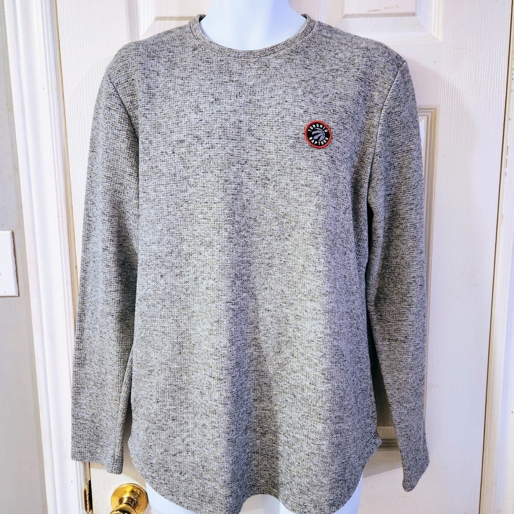 Men’s Frank & Oak sweater knit size L rare raptor